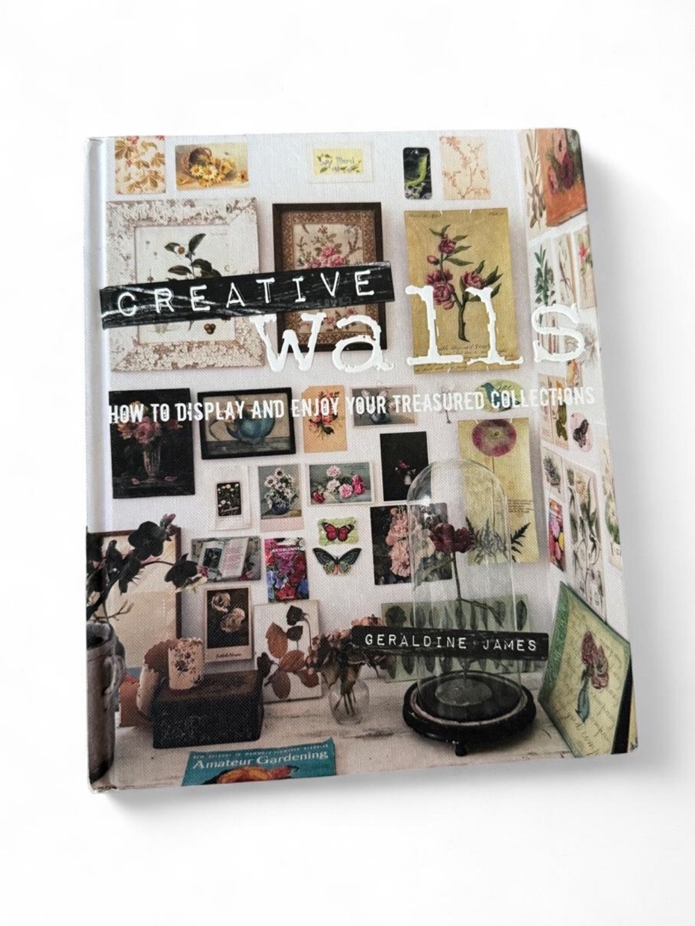 Creative Walls Hardcover Book by - White Cover